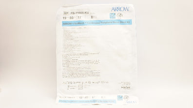 Teleflex FB-19608-KU Arrow FlexBlock Continuous Peripheral Nerve Block Kit 19Ga